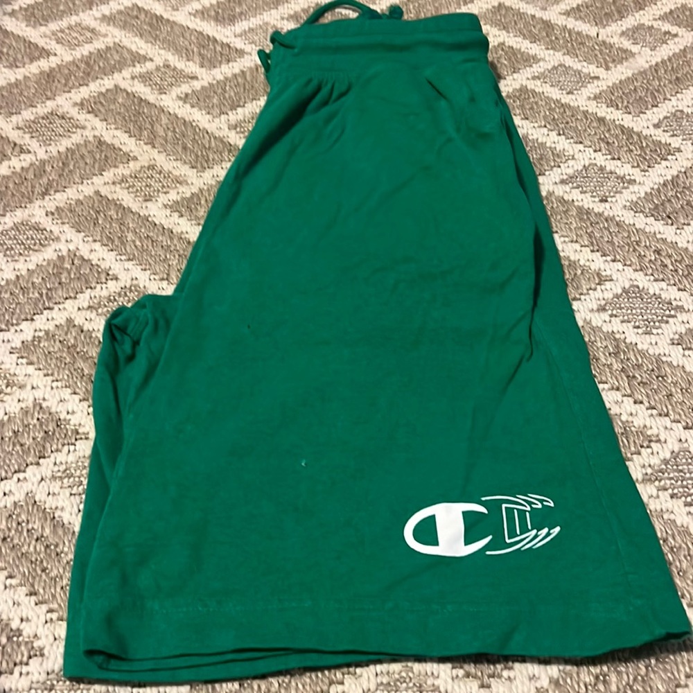 - NWOT Green Champion shorts -  men’s size small